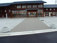 融雪部分（地域振興施設入口）の写真