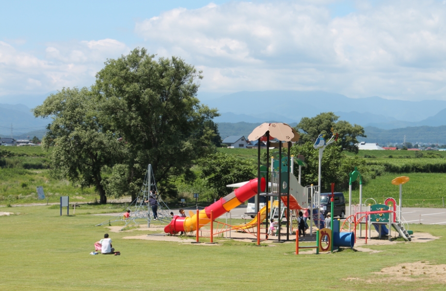 湯川村の公園の写真